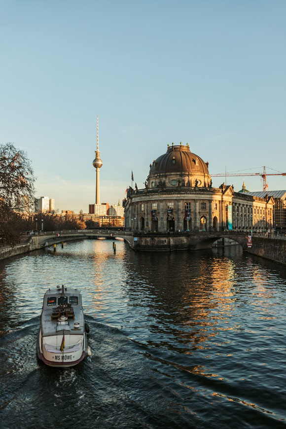 Berlin erkunden Boot