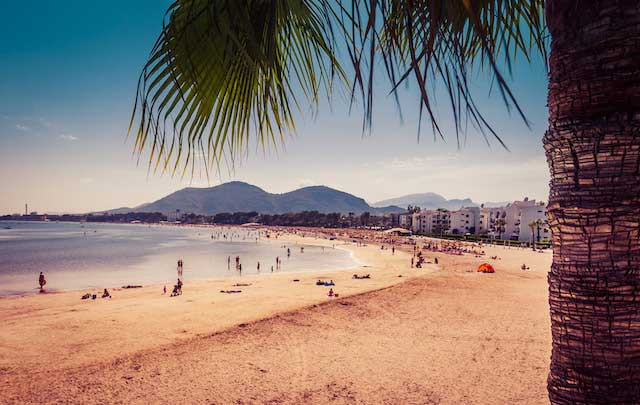 Spanien Strand Mittelmeer